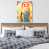 Madonna und Kind Leinwanddruck (Insitu (Schlafzimmer))