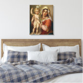 Madonna und Kind Leinwanddruck (Insitu (Schlafzimmer))