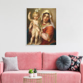 Madonna und Kind Leinwanddruck (Insitu (Wohnzimmer))
