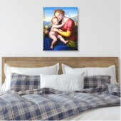 Madonna und Kind Leinwanddruck (Insitu (Schlafzimmer))