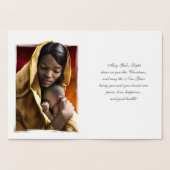 Madonna und Kind Luxus Wine tasting in der Fattori Folienkarte (Innenseite)