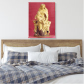 Madonna und Kind (mache) Leinwanddruck (Insitu (Schlafzimmer))