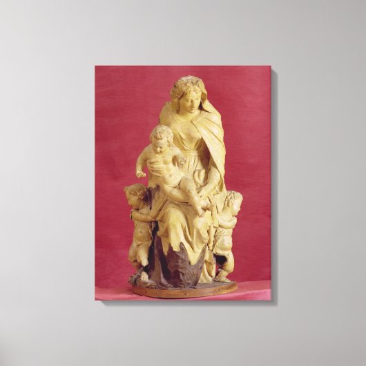 Madonna und Kind (mache) Leinwanddruck (Vorderseite)