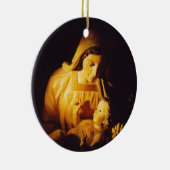 Madonna und Kind: Madrid Keramik Ornament (Rechts)
