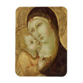 Madonna und Kind Magnet (Vertikal)