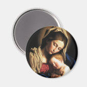 MADONNA UND KIND MAGNET (Vorderseite/Rückseite)