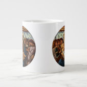 Madonna und Kind mit acht Engeln von Botticelli Jumbo-Tasse (Vorderseite)