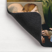 Madonna und Kind mit dem Säugling Johannes Mousepad (Ecke)