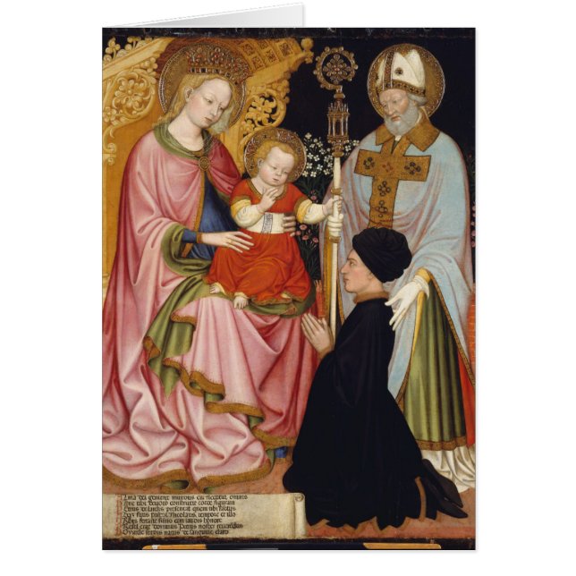 Madonna und Kind mit dem Spender (Vorne)