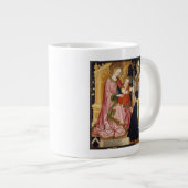 Madonna und Kind mit dem Spender Jumbo-Tasse (Vorderseite Rechts)