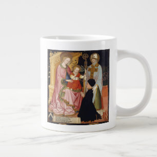 Madonna und Kind mit dem Spender Jumbo-Tasse
