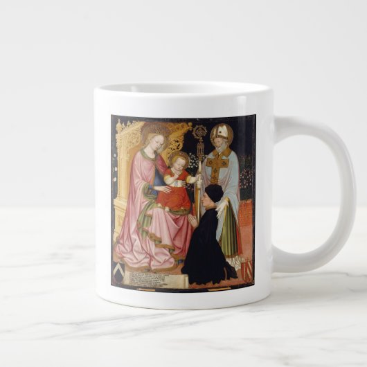 Madonna und Kind mit dem Spender Jumbo-Tasse (Rechts)