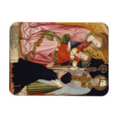 Madonna und Kind mit dem Spender Magnet (Horizontal)