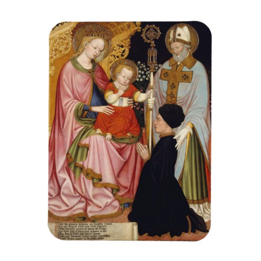 Madonna und Kind mit dem Spender Magnet (Vertikal)
