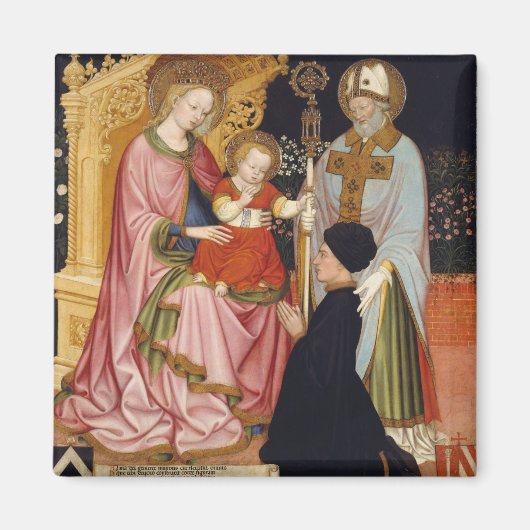 Madonna und Kind mit dem Spender Magnet (Vorne)