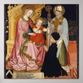 Madonna und Kind mit dem Spender Poster (Vorne)