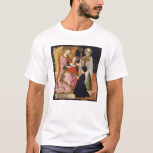 Madonna und Kind mit dem Spender T-Shirt