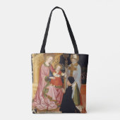 Madonna und Kind mit dem Spender Tasche (Rückseite)