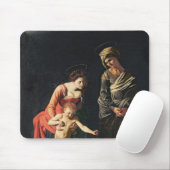 Madonna und Kind mit einer Schlange, 1605 Mousepad (Mit Mouse)