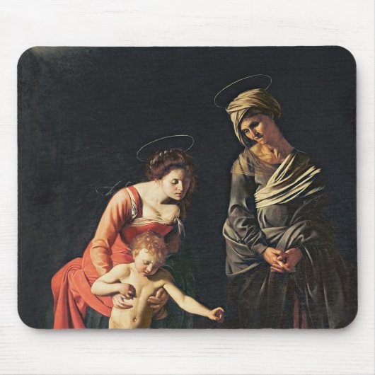 Madonna und Kind mit einer Schlange, 1605 Mousepad (Vorne)