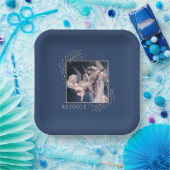 Madonna und Kind mit Engel Freude Pappteller (Party)