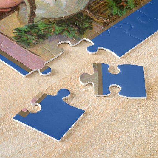 Madonna und Kind mit Engel Jigsaw Puzzle (Seite)