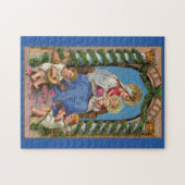 Madonna und Kind mit Engel Jigsaw Puzzle (Horizontal)