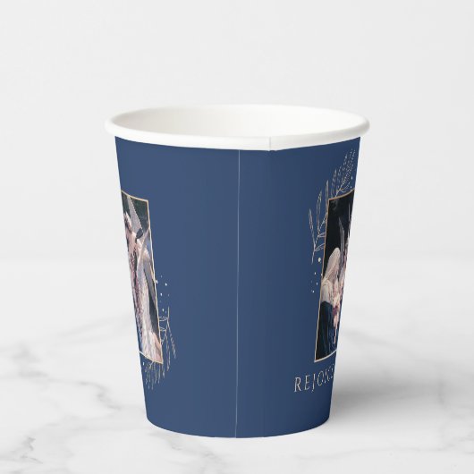 Madonna und Kind mit Engelchen Pappbecher (Rechts)