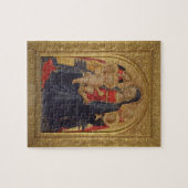 Madonna und Kind mit Engeln, c.1467 (Öl auf Puzzle (Horizontal)