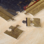 Madonna und Kind mit Engeln, c.1467 (Öl auf Puzzle (Seite)