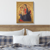 Madonna und Kind mit Engeln, c.1467 (Öl auf Scheib Leinwanddruck (Insitu (Schlafzimmer))