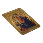 Madonna und Kind mit Engeln, c.1467 (Öl auf Scheib Magnet (Rechte Seite)