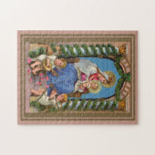 Madonna und Kind mit Engeln Puzzle (Horizontal)