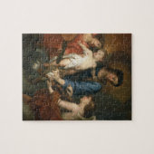 Madonna und Kind mit Engeln Puzzle (Horizontal)