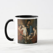 Madonna und Kind mit Engeln Tasse (Links)