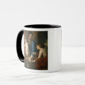 Madonna und Kind mit Engeln Tasse (Vorderseite Links)