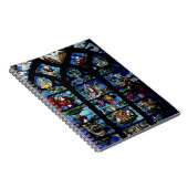 Madonna und Kind mit Engeln und Porträts reflec Notizblock (Rechte Seite)