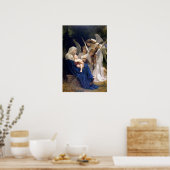 Madonna und Kind mit Engelsplakat Poster (Küche)