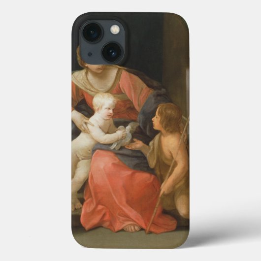 Madonna und Kind mit Heiligem Johannes vom Taufe Case-Mate iPhone Hülle (Rückseite)