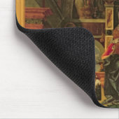 Madonna und Kind mit Heiligen, 1499 Mousepad (Ecke)