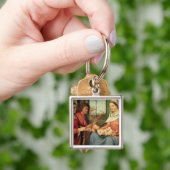 Madonna und Kind mit Heiligen 2 Schlüsselanhänger (Hand)