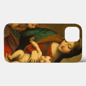 Madonna und Kind mit Heiligen Case-Mate iPhone Hülle (Rückseite (Horizontal))
