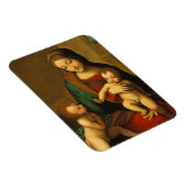 Madonna und Kind mit Heiligen Magnet (Rechte Seite)