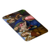 Madonna und Kind mit Heiligen Magnet (Rechte Seite)