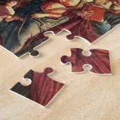 Madonna und Kind mit Heiligen Puzzle (Seite)