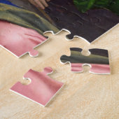 Madonna und Kind mit Heiligen Puzzle (Seite)