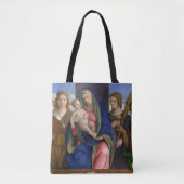 Madonna und Kind mit Heiligen Tasche (Vorderseite)