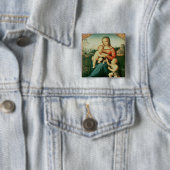 Madonna und Kind mit Johannes der Baptist Button (Beispiel)