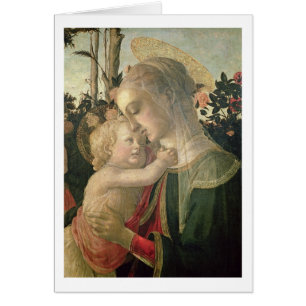 Madonna und Kind mit Johannes der Baptist, detai