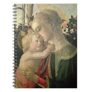 Madonna und Kind mit Johannes der Baptist, detai Notizblock